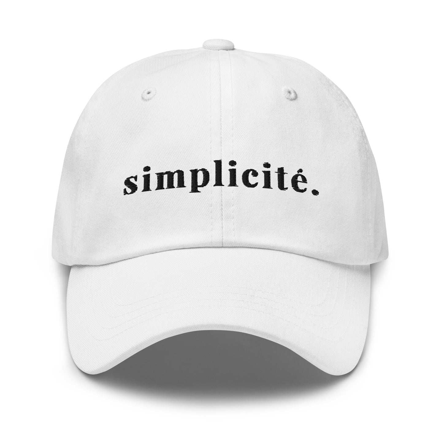 Simplicite Embroidered Hat