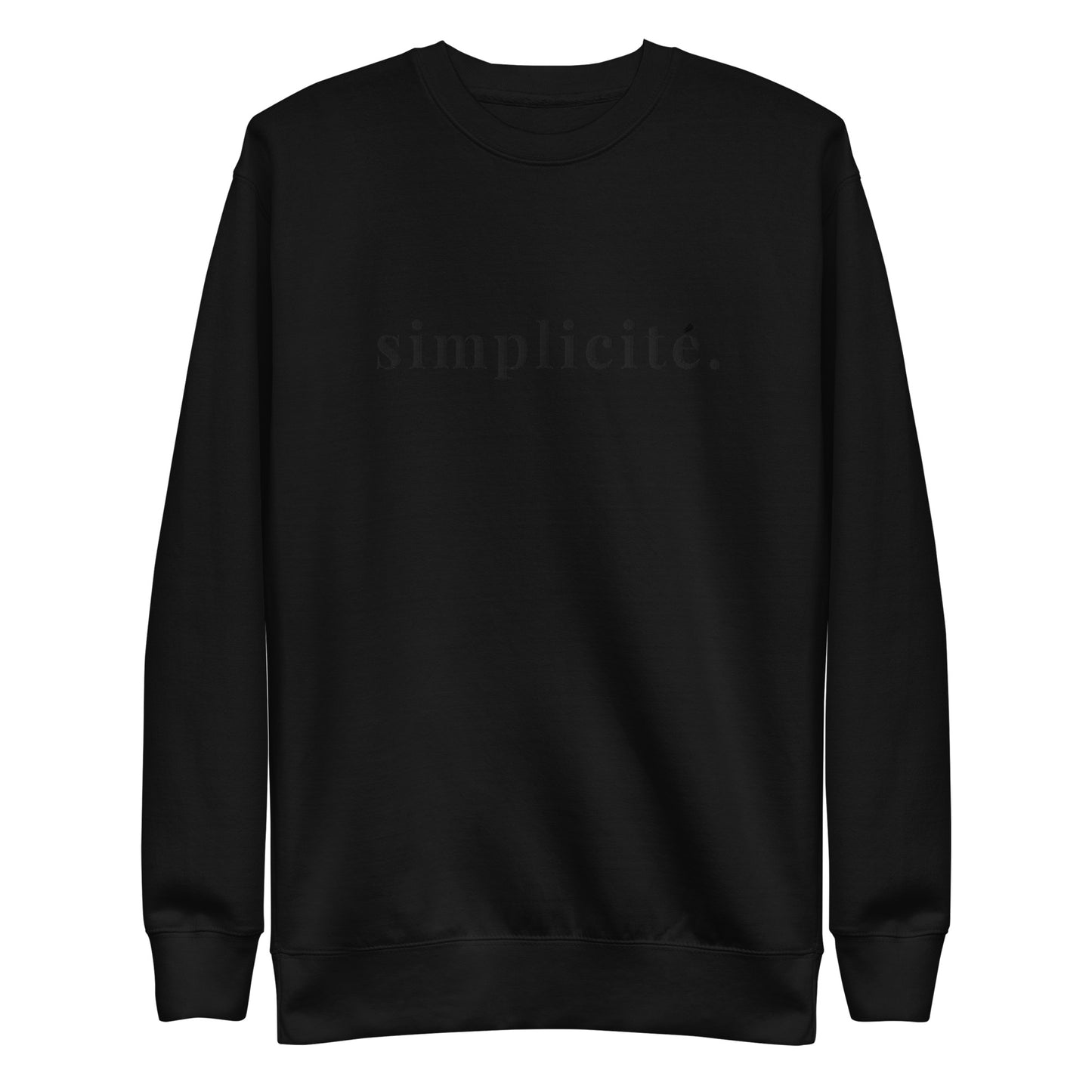 Simplicite Embroidered Crewneck