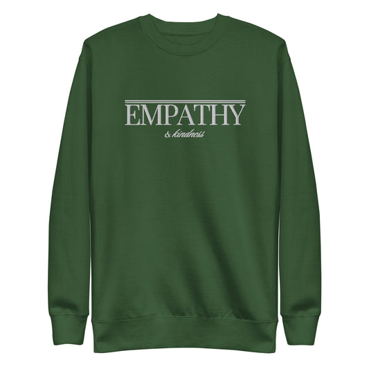 Empathy Embroidered Crewneck