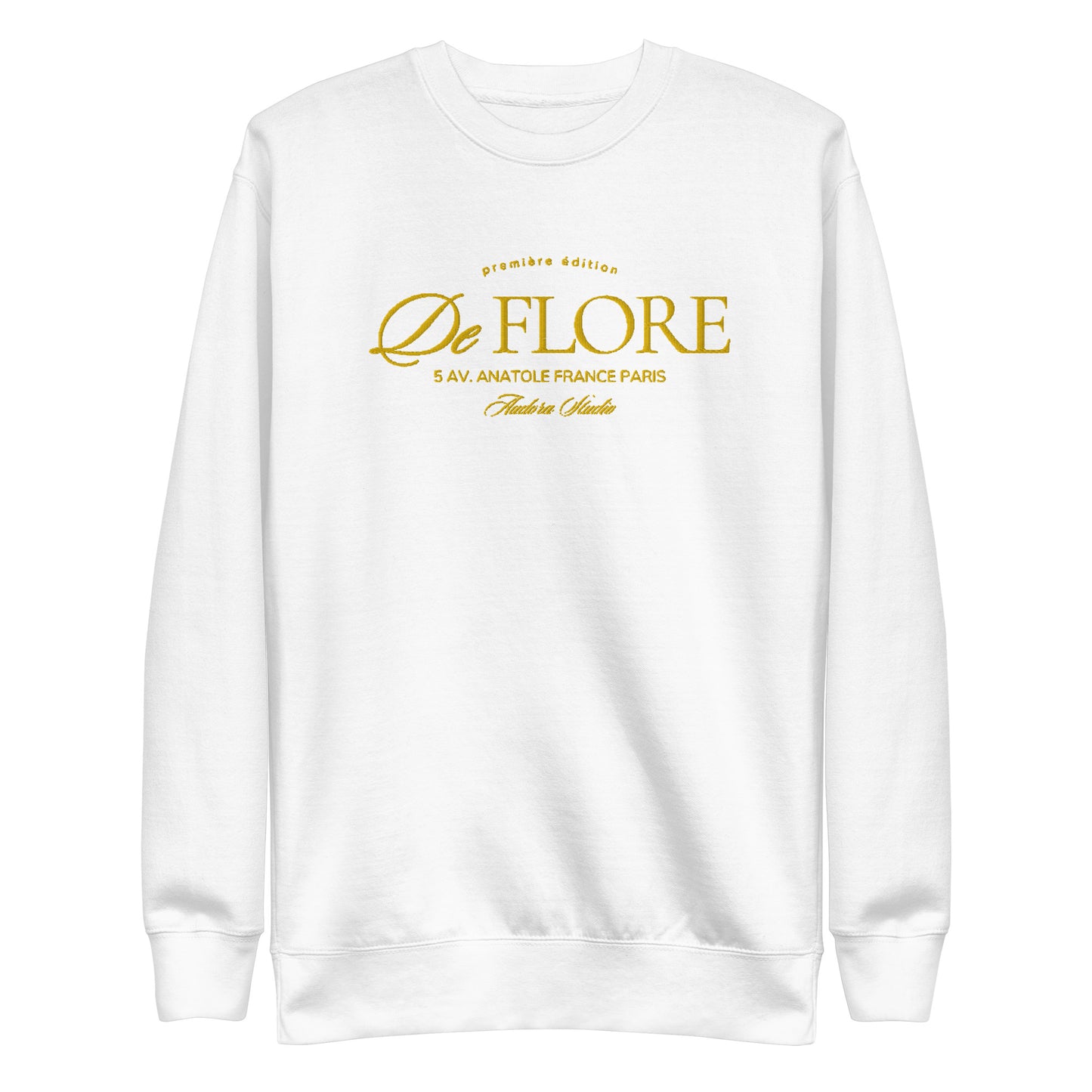 DeFlore Embroidered Crewneck