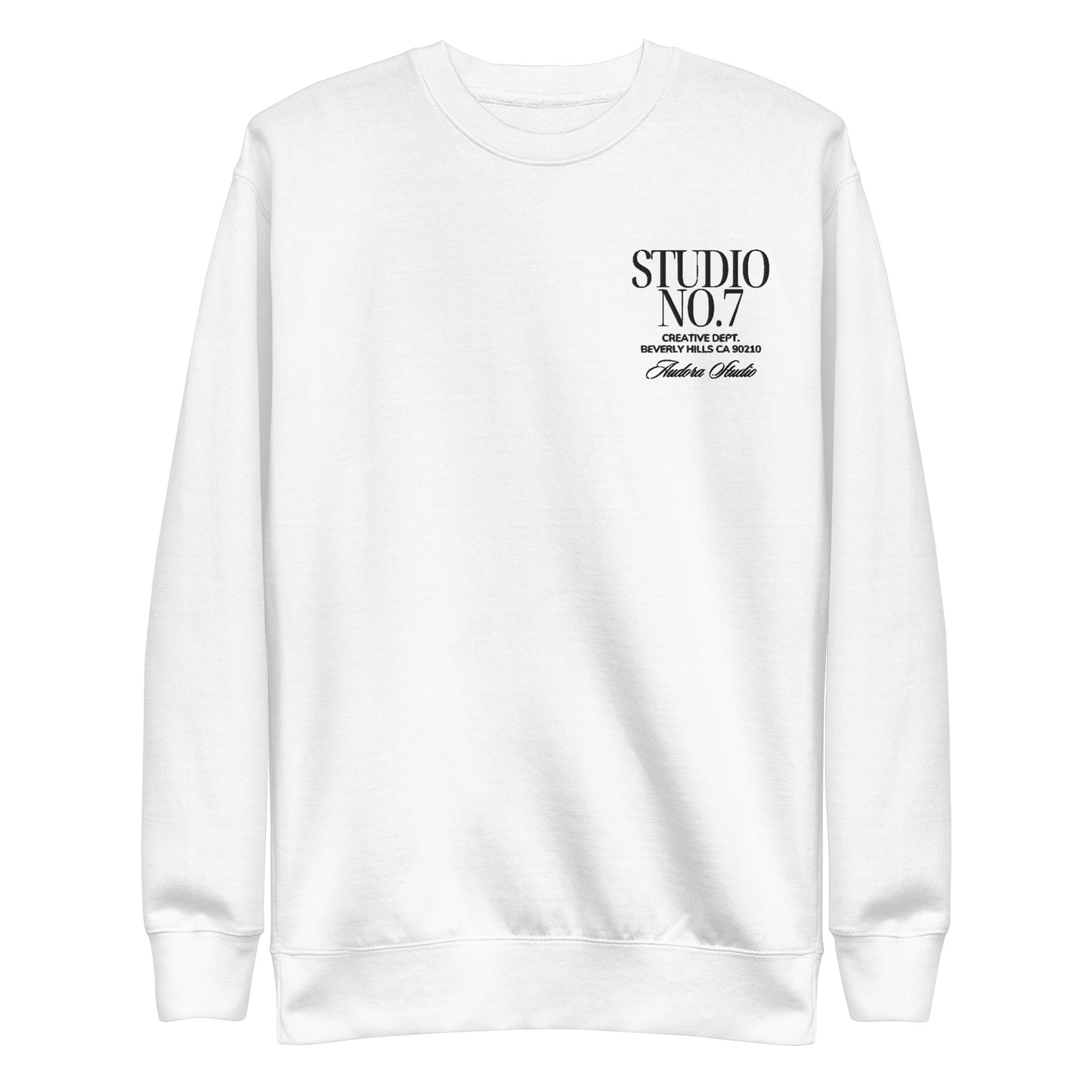 Studio7 Embroidered Crewneck