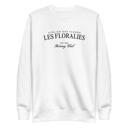 Les Floralies Embroidered Crewneck