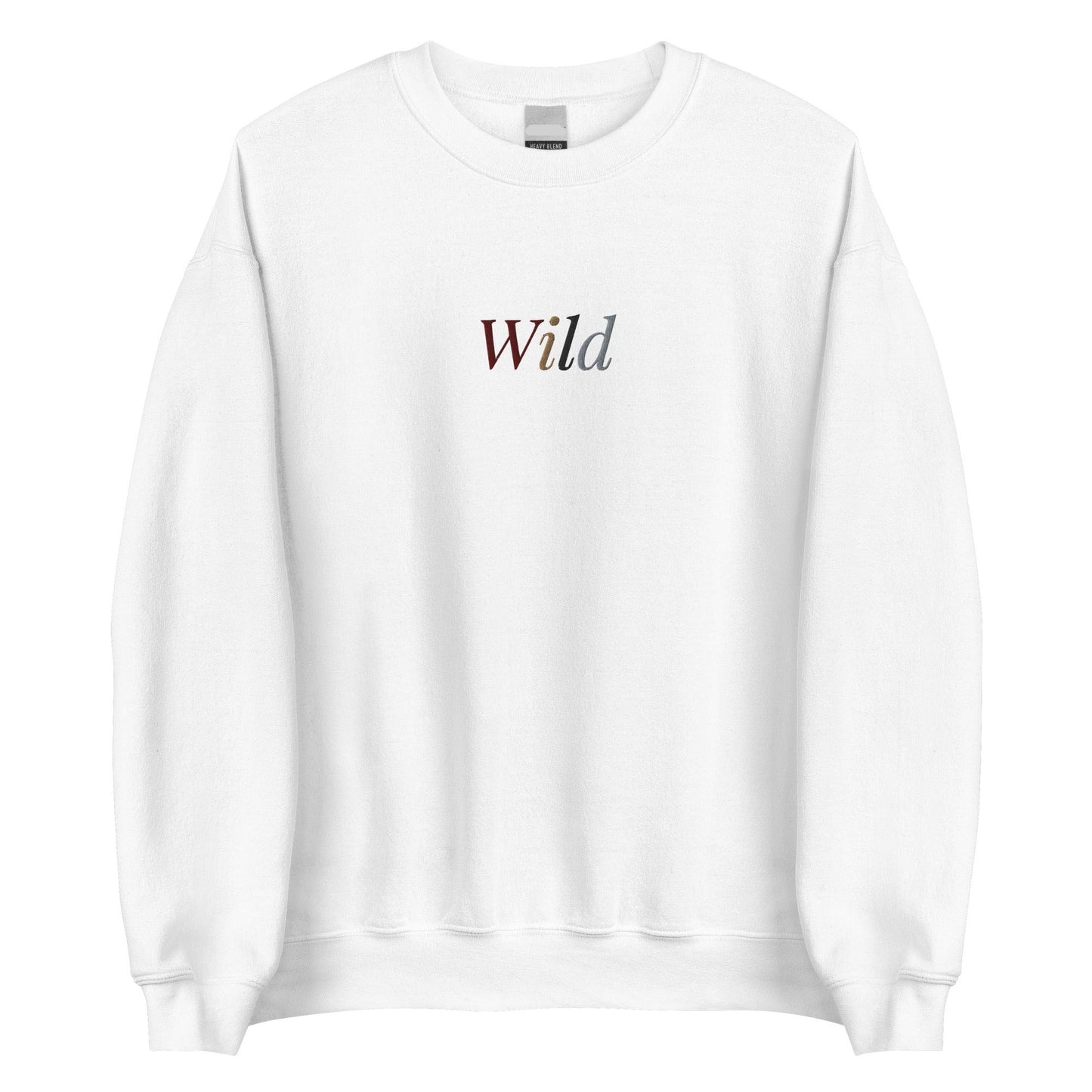 Wild Embroidered Crewneck