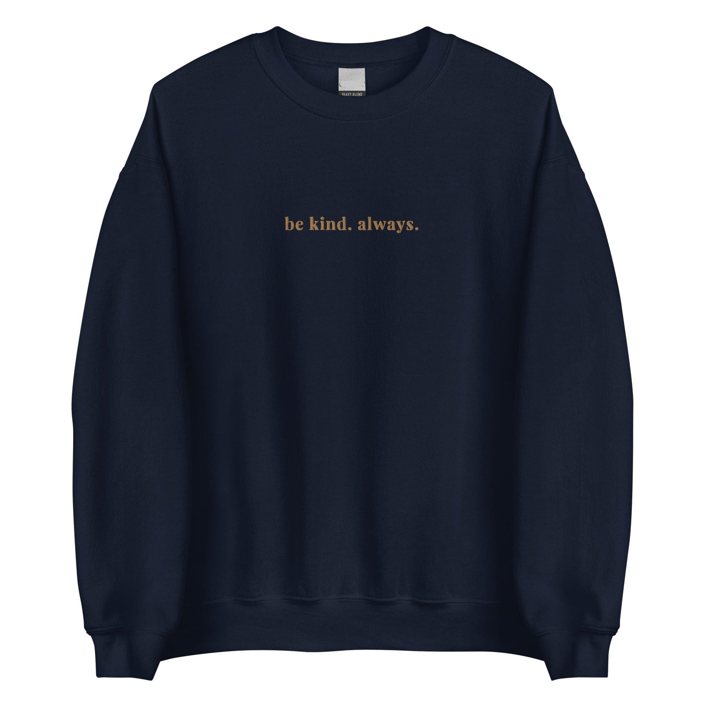 Be Kind Embroidered Crewneck