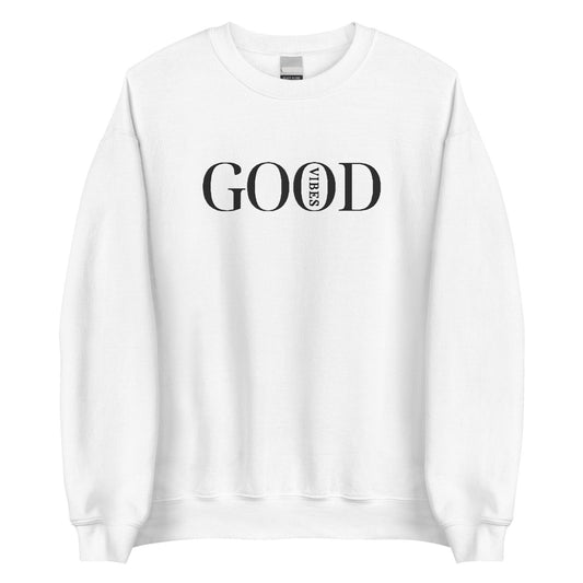 Good Vibes Embroidered Crewneck