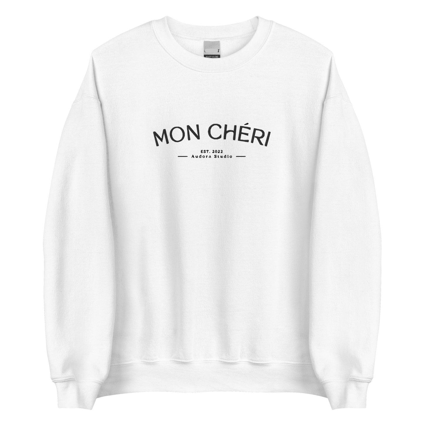 Mon Cheri Embroidered Crewneck